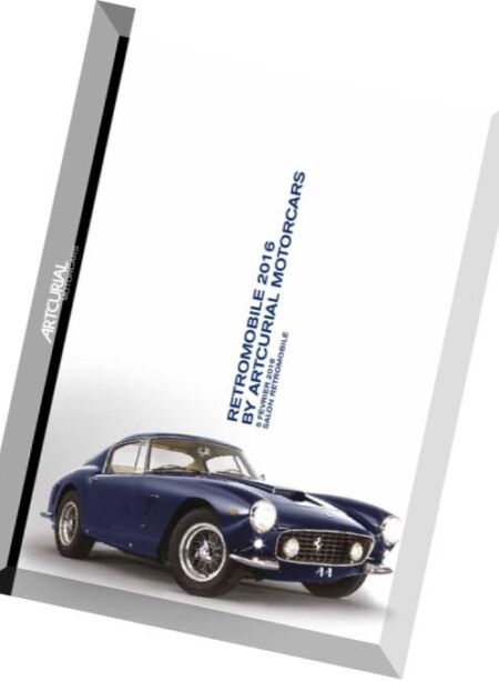 Artcurial Motorcars – Retromobile 2016 Cover