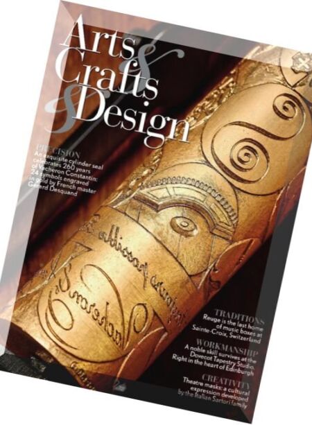 Arts & Crafts & Design – December 2015 Cover
