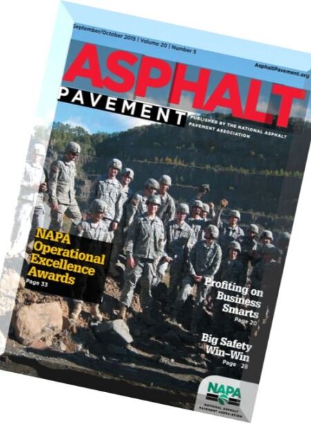 Asphalt Pavement Magazine – September-October 2015 Cover