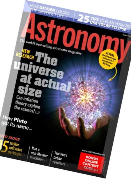 Astronomy – March 2016 Cover