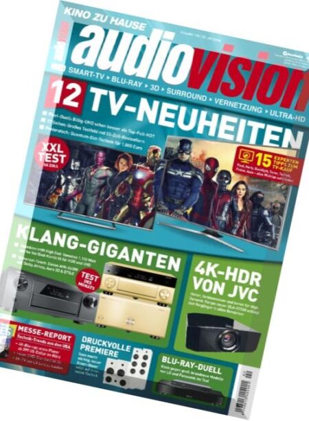 Audiovision Magazin – Februar 2016 Cover