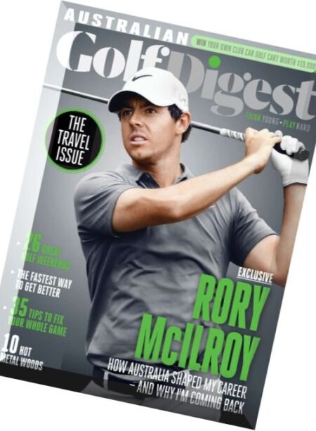 Australian Golf Digest – February 2016 Cover