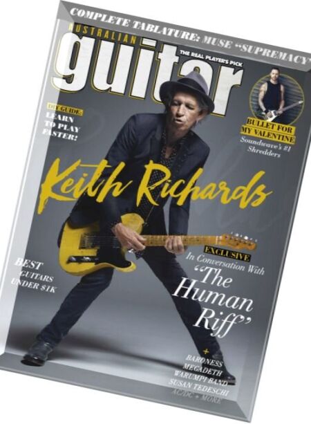 Australian Guitar – Volume 113 2016 Cover