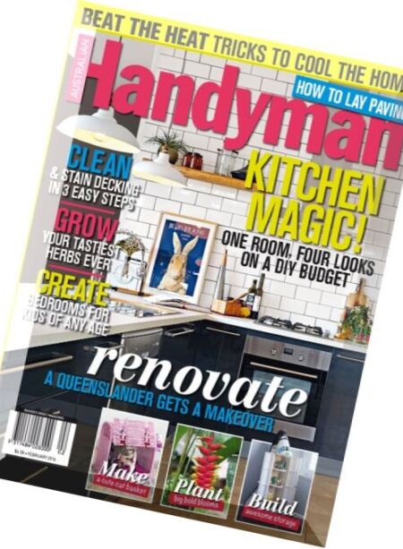 Australian Handyman – February 2016 Cover