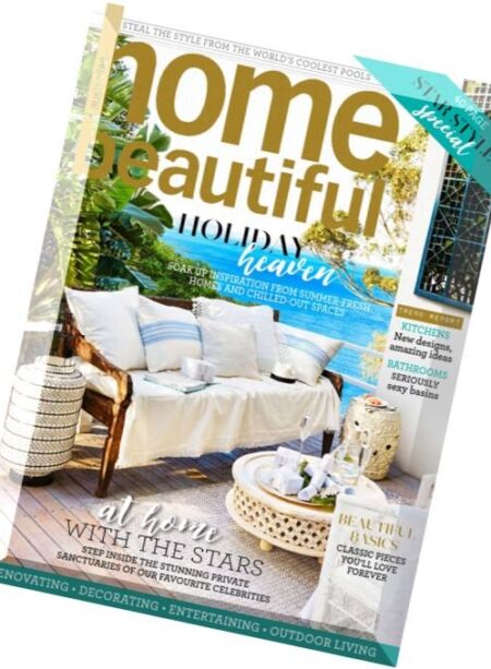 Australian Home Beautiful – January 2016 Cover