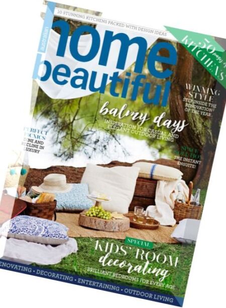 Australian Home Beautiful – March 2016 Cover