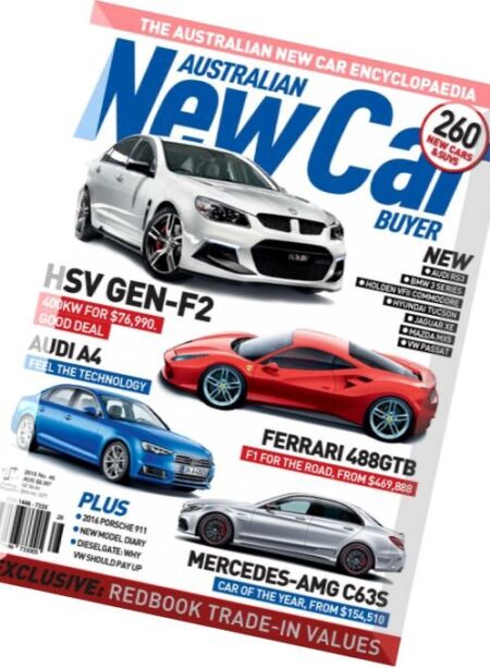Australian New Car Buyer – Issue 46, 2015 Cover