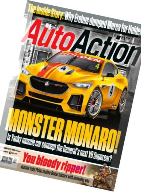 Auto Action Magazine Australia – 21-27 January 2016 Cover