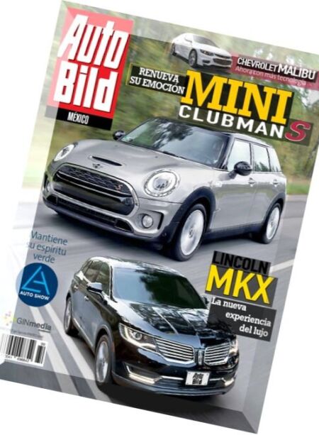 Auto Bild Mexico – Enero 2016 Cover