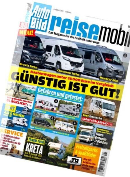 Auto Bild Reisemobil – Nr.1 2016 Cover