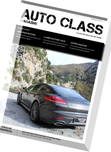 Auto Class Magazine – Gennaio 2016 Cover