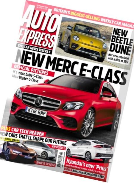 Auto Express – 13 January 2016 Cover