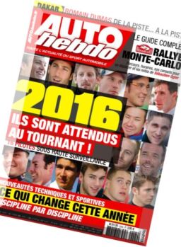 Auto Hebdo – 6 Janvier 2016