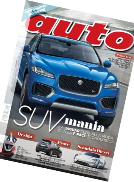 Auto Italy – Novembre 2015 Cover