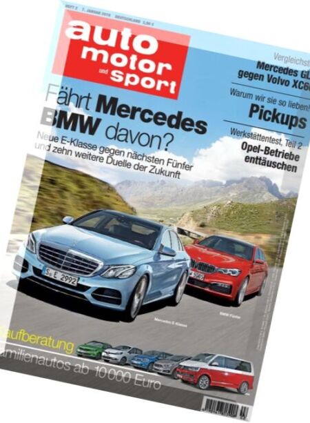 auto motor und sport – 7 Januar 2016 Cover