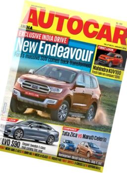 Autocar India – January 2016