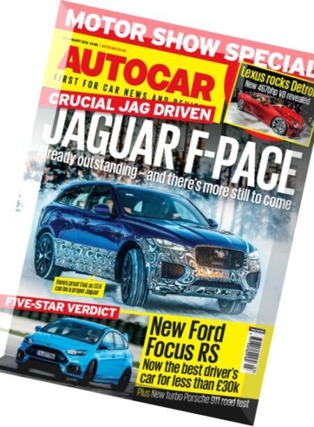 Autocar UK – 20 January 2016 Cover