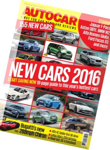 Autocar UK – 6 January 2016 Cover