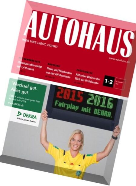 Autohaus – Nr.1-2 2016 Cover