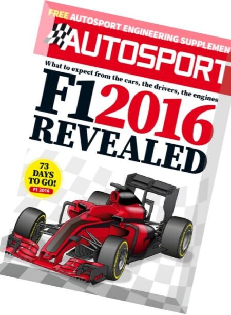 Autosport – 7 January 2016 Cover