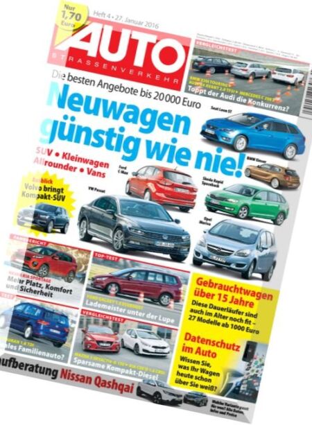 AUTOStrassenverkehr – 27 Januar 2016 Cover