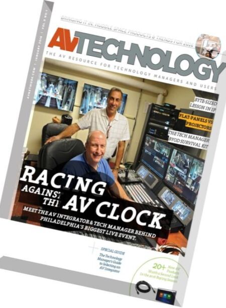 AV Technology – January 2016 Cover