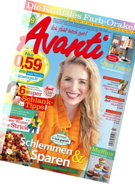 Avanti – 13 Januar 2016 Cover