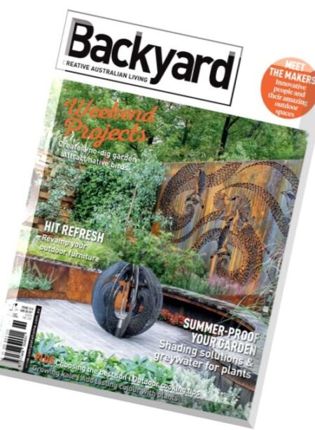 Backyard Magazine – Issue 13.5, 2015 Cover