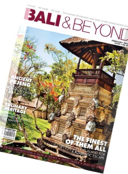 Bali & Beyond Magazine – February 2016 Cover