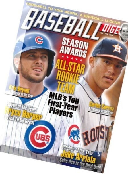 Baseball Digest – January-February 2016 Cover
