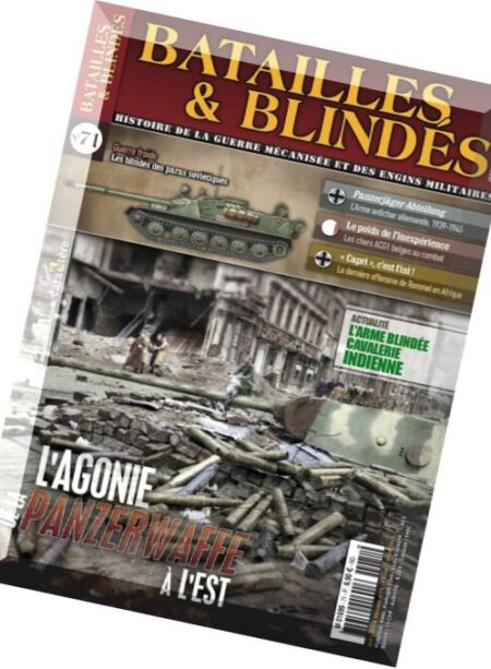 Batailles & Blindes – Fevrier-Mars 2016 Cover