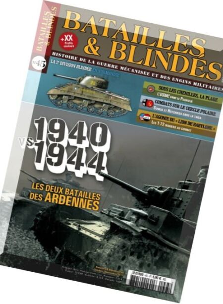 Batailles & Blindes – N 45, Octobre-Novembre 2011 Cover
