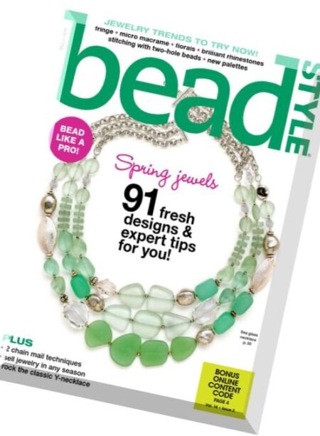 Bead Style – March 2016 Cover