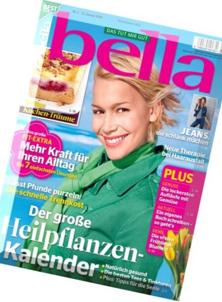 bella Germany – 13 Januar 2016 Cover