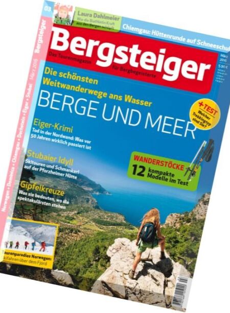Bergsteiger – Marz 2016 Cover
