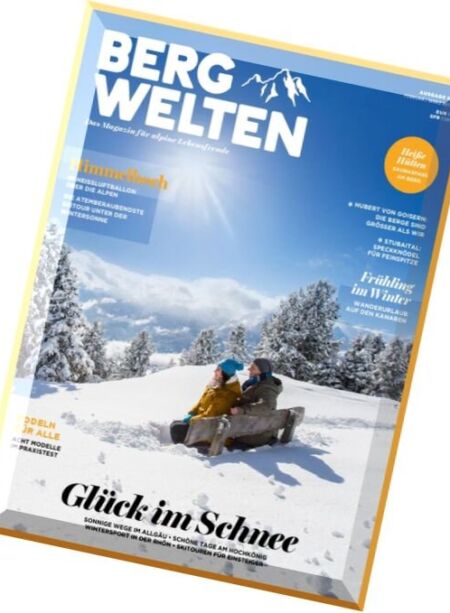 Bergwelten – Februar-Marz 2016 Cover