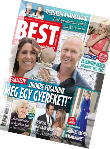 Best Magazin Hungary – 8 Januar 2016 Cover