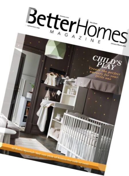 Better Homes Abu Dhabi – January 2016 Cover