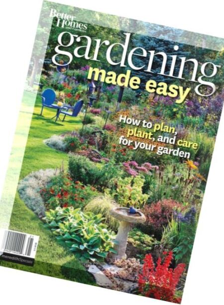 Better Homes & Gardens – Gardening Made Easy 2012 Cover
