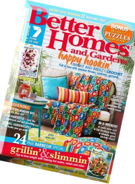 Better Homes and Gardens Australia – February 2016 Cover