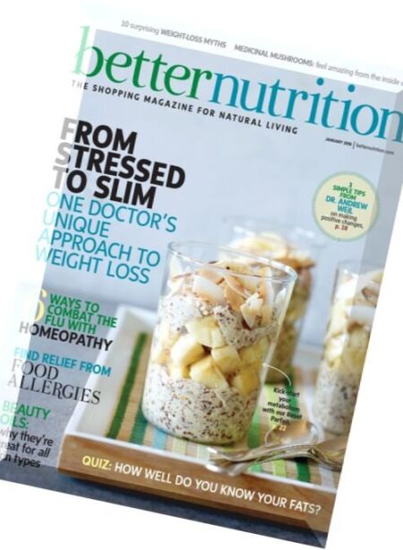 Better Nutrition – January 2016 Cover