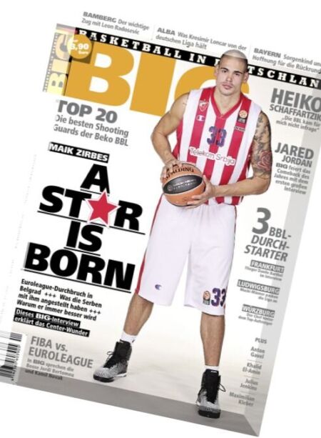 BIG – Basketball in Deutschland – Januar 2016 Cover