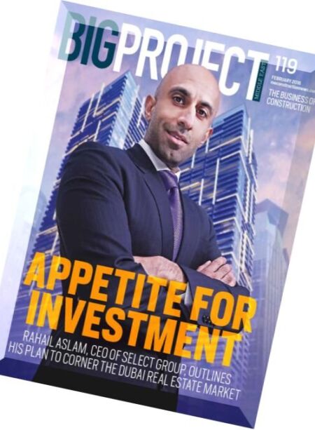 Big Project Middle East – February 2016 Cover