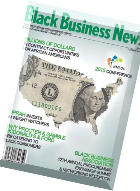 Black Business News – October 2015 Cover