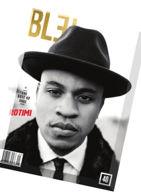 Bleu Magazine – N 40, 2016 Cover