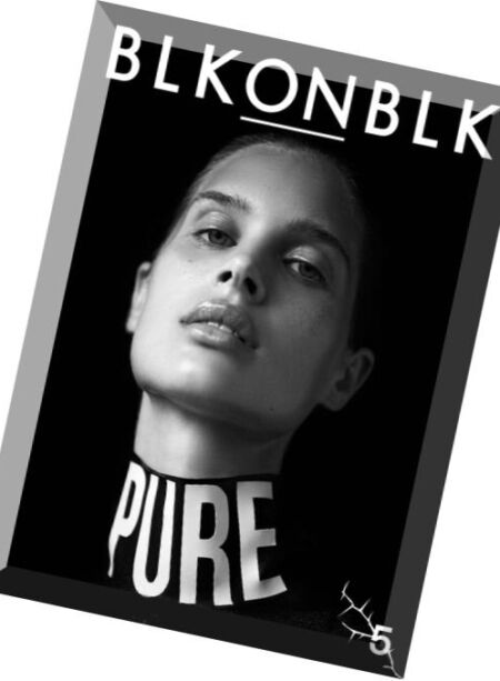 BLKonBLK Magazine – Issue 5, 2015 Cover