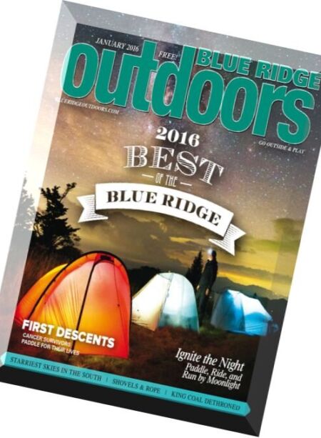 Blue Ridge Outdoors – January 2016 Cover