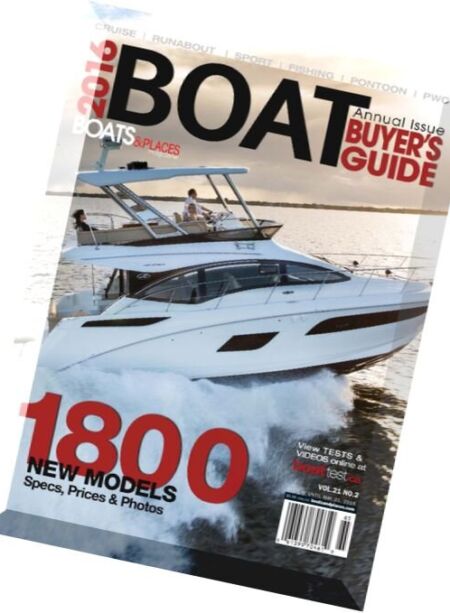 Boats & Places Magazine – 2016 Annual Buyers Guide Cover