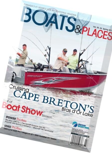 Boats & Places Magazine – Spring 2015 Cover