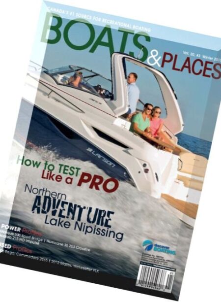 Boats & Places Magazine – Winter 2015 Cover